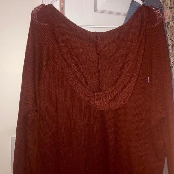 UO waffle knit hoodie - Picture 4 of 4